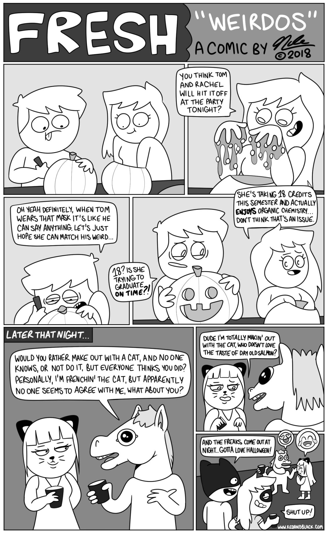 Cartoon - weirdos